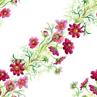 yabani çiçek deseni