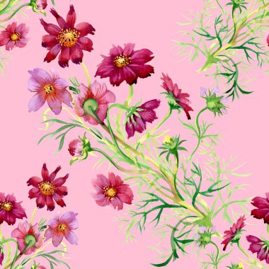 yabani çiçek deseni