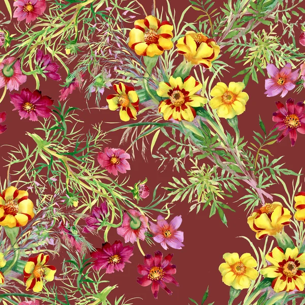 yabani çiçek deseni