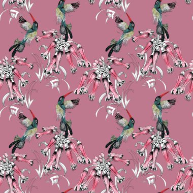 kuşlarda çiçek şube