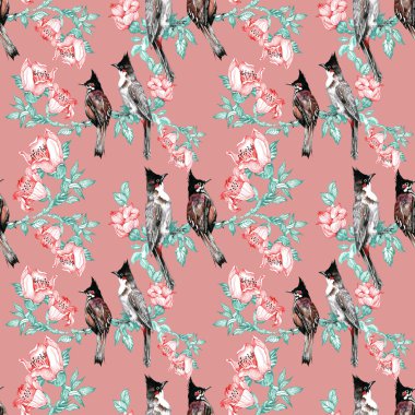 kuşlarda çiçek şube