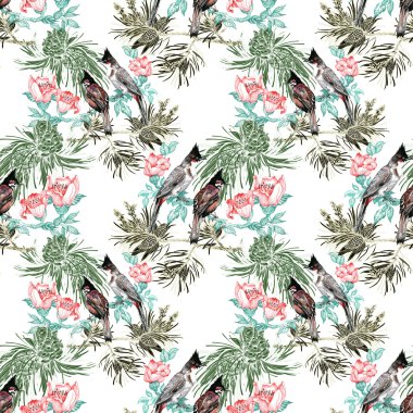 kuşlarda çiçek şube