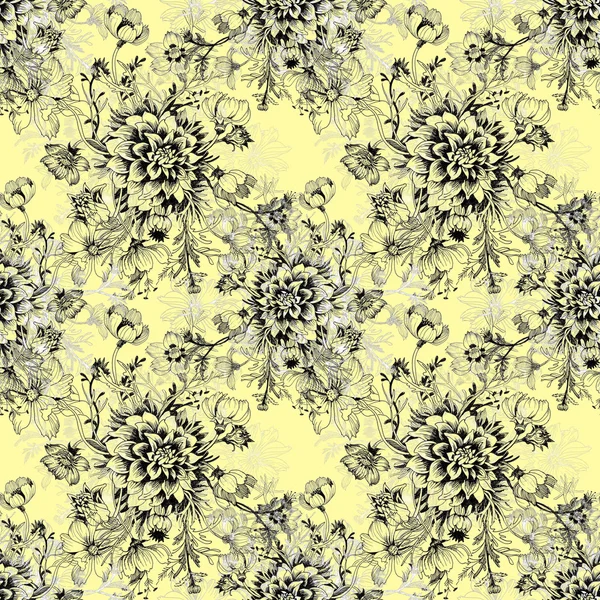 Floral seamless pattern — Stock Photo, Image