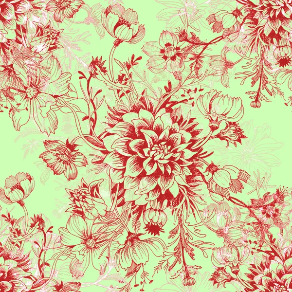 Floral seamless pattern — Stock Photo, Image