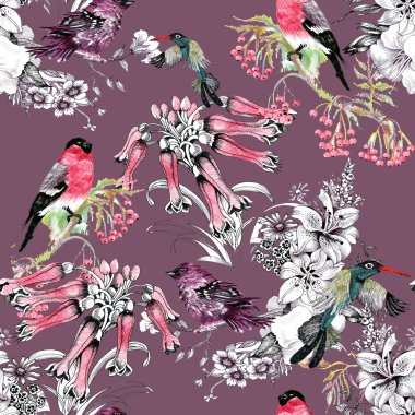 kuşlarda çiçek şube