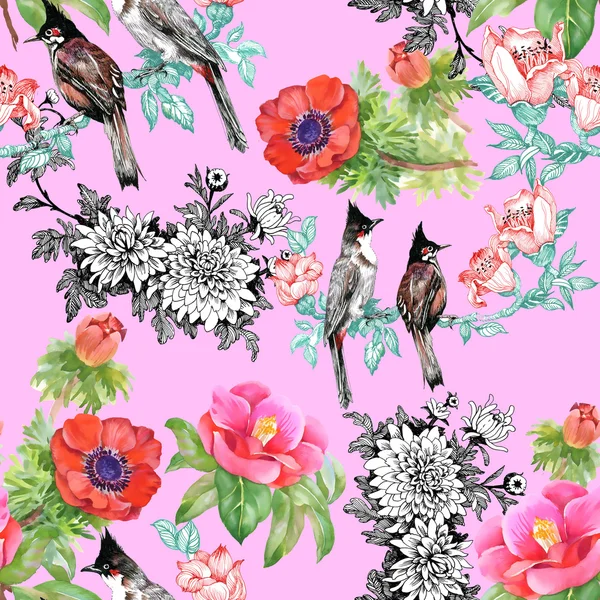 kuşlarda çiçek şube