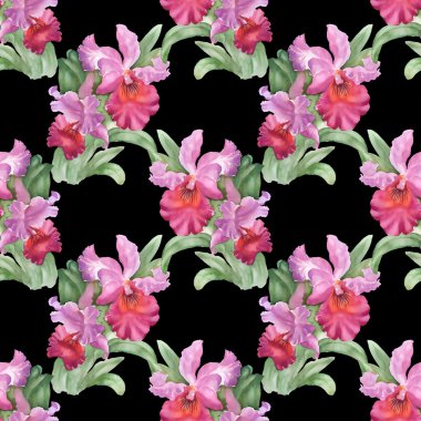 Renkli iris çiçek arka plan