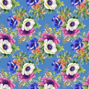 Renkli Bahçe çiçek arka plan