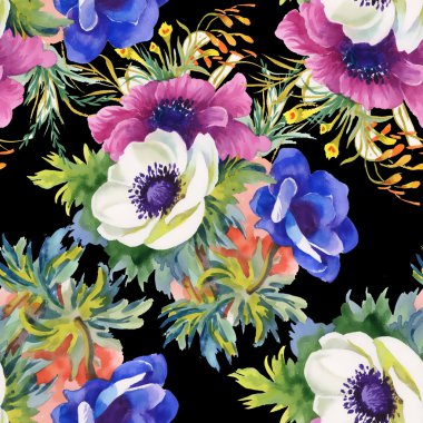 Renkli Bahçe çiçek arka plan