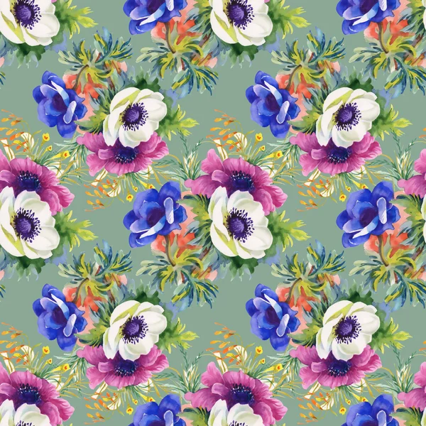 Colorful garden flowers background — Stock Photo, Image