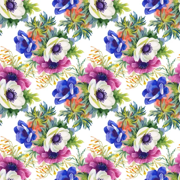 Colorful garden flowers background — Stock Photo, Image