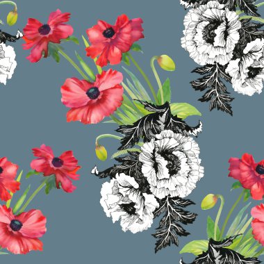 renkli çiçek arka plan