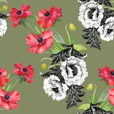 renkli çiçek arka plan