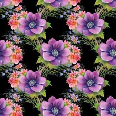 Renkli Bahçe çiçek arka plan