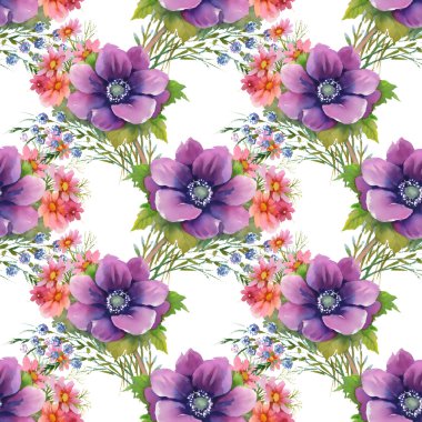 Renkli Bahçe çiçek arka plan