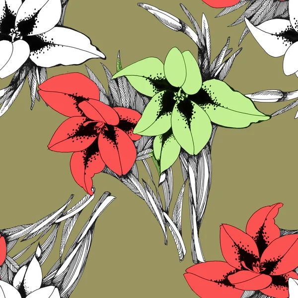 Padrão floral — Fotografia de Stock