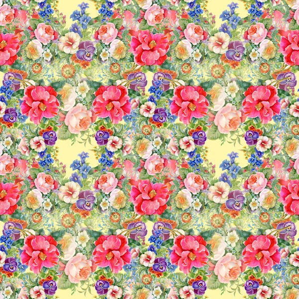 Motif floral sans couture — Photo