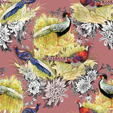 Sülün hayvanlar arka plan