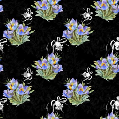 Kusursuz çiçek deseni