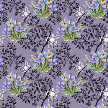 Kusursuz çiçek deseni