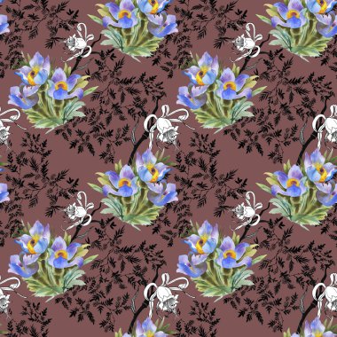 Kusursuz çiçek deseni