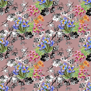 Kusursuz çiçek deseni