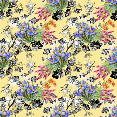 Kusursuz çiçek deseni