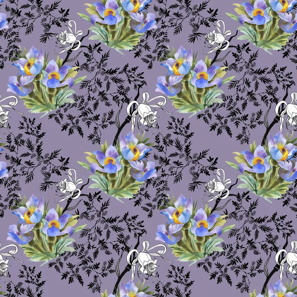 Seamless floral pattern — Stock Photo, Image