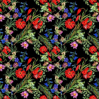 Çayır çiçek deseni