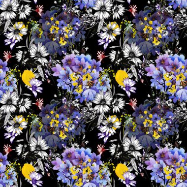 Renkli Bahçe çiçek arka plan