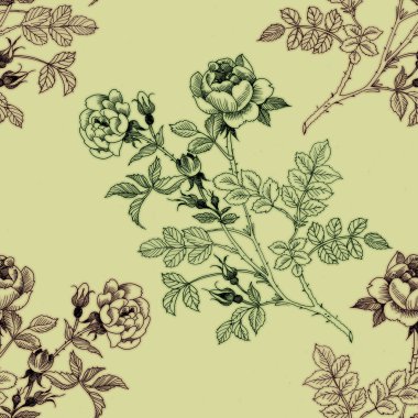 Gül seamless modeli