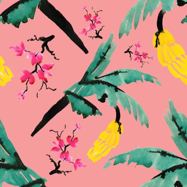 Çiçek açan Manolya çiçek