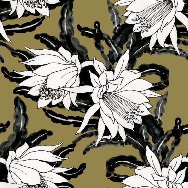 Renkli Bahçe çiçek arka plan