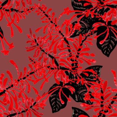 Renkli Bahçe Bitkileri arka plan