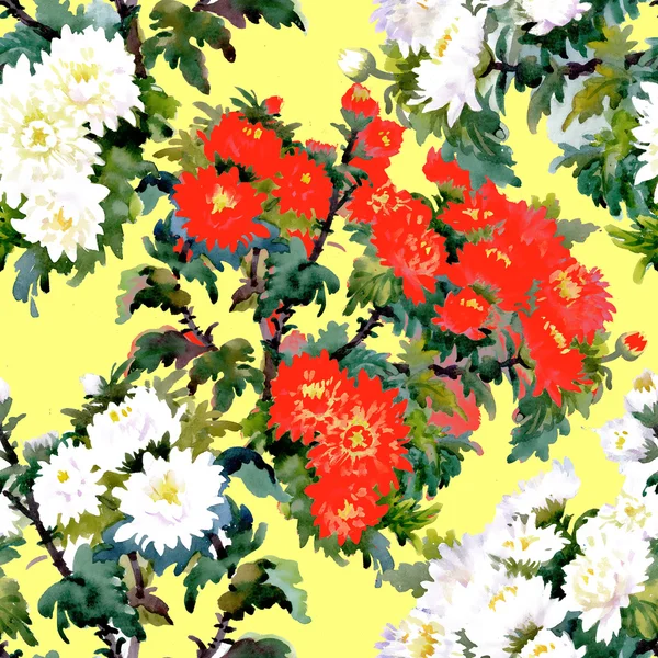 Colorato giardino fiori sfondo — Foto Stock