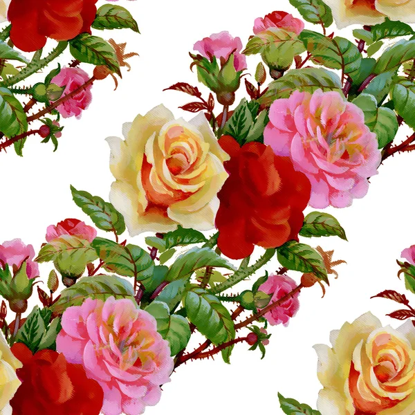 Roses motif floral — Photo