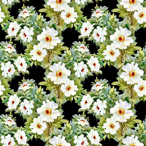 Garden floral pattern — Stock Photo, Image