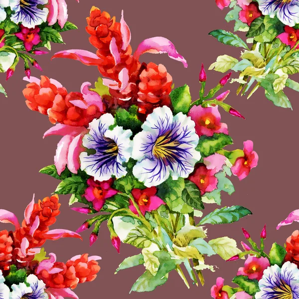 Tuin bloemmotief — Stockfoto