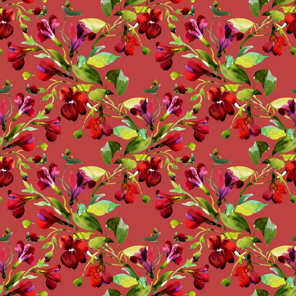 Garden floral pattern — Stock Photo, Image