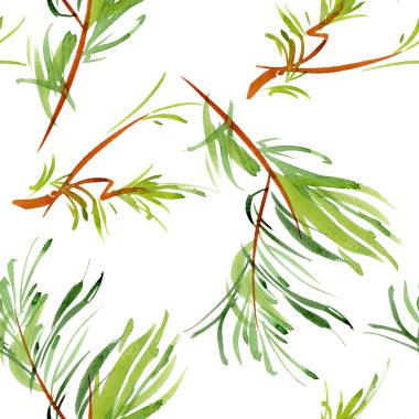 Yeşil bahar dalları