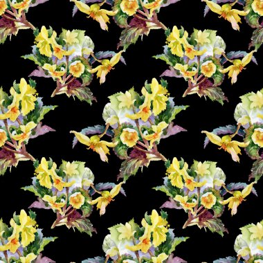 Yaz Bahçe çiçek deseni