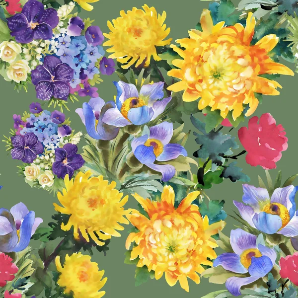 Sommar trädgård blommor — Stockfoto