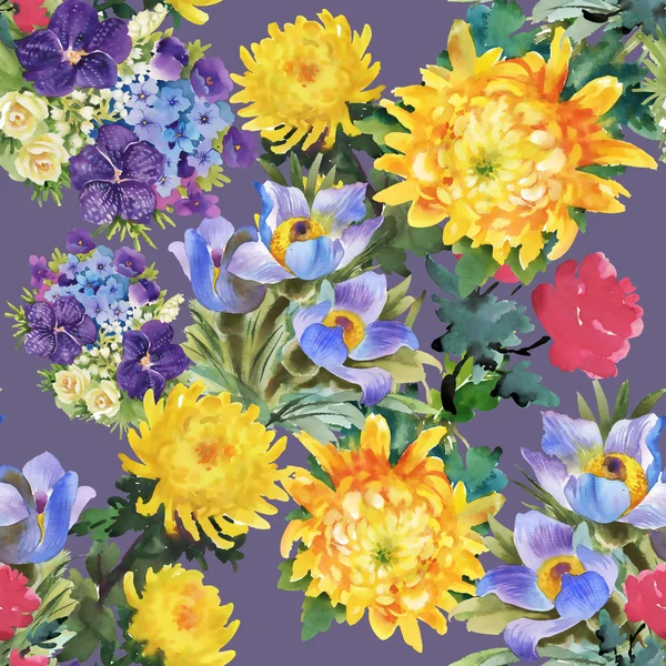 Summer garden flowers — Stock Photo, Image