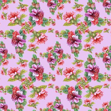 Kusursuz çiçek deseni