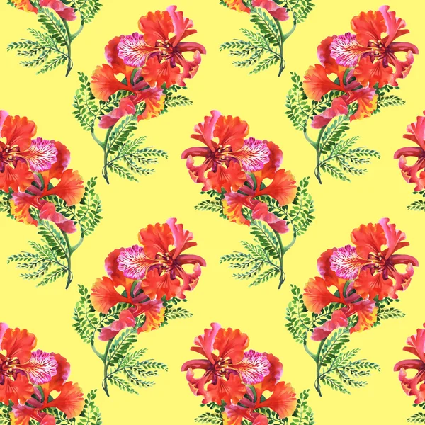 Seamless floral pattern — Stock Photo, Image