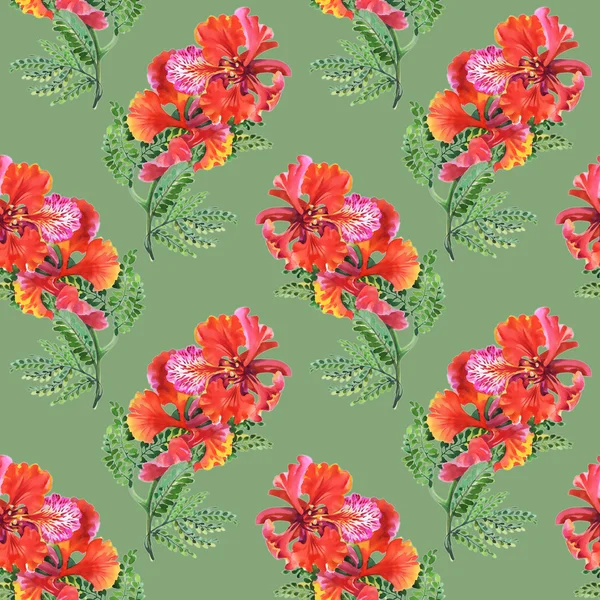 Seamless floral pattern — Stock Photo, Image