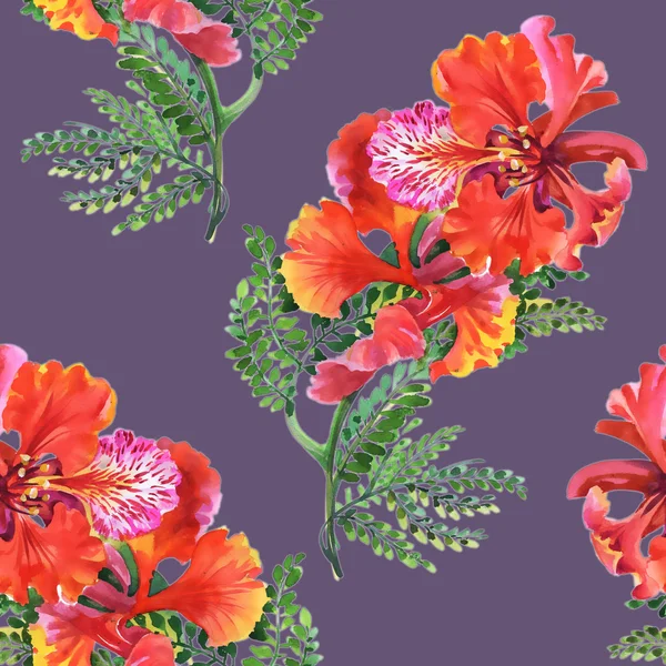 Seamless floral pattern — Stock Photo, Image