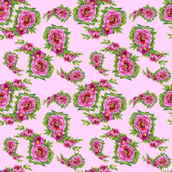 Jardín rosas flores — Foto de Stock
