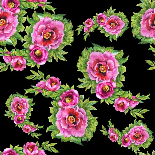 Rosas flores jardim — Fotografia de Stock