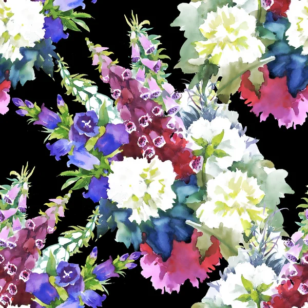 Jardín patrón floral —  Fotos de Stock